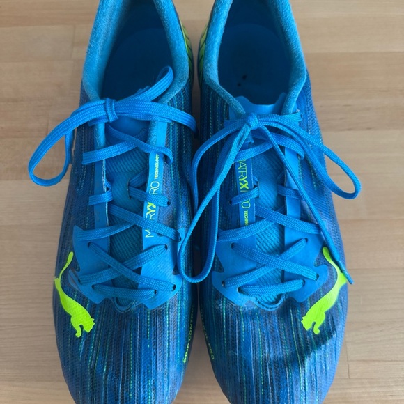 PUMA ULTRA 2.2 FG/AG SPEED OF LIGHT - SOCCER FOOTBALL CLEATS MENS SIZE 9.5 main image 4